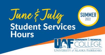 June & July Student Services Hours - Summer 2022